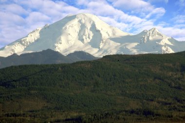 Washington's Mount Baker clipart