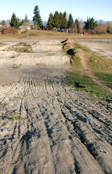 Small Town Bmx-Track — Stockfoto