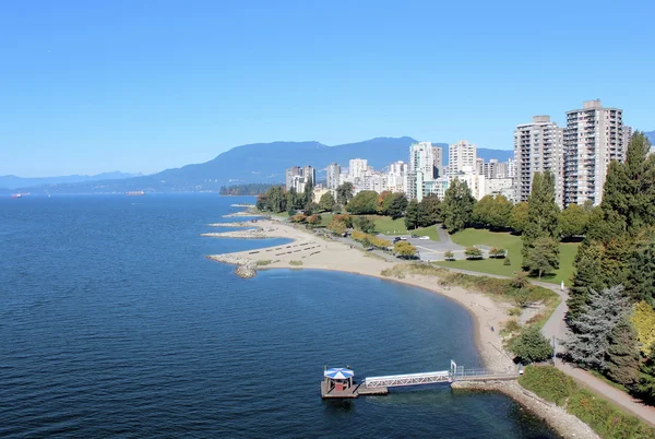 Vancouvers stadsdelen West End — Stockfoto