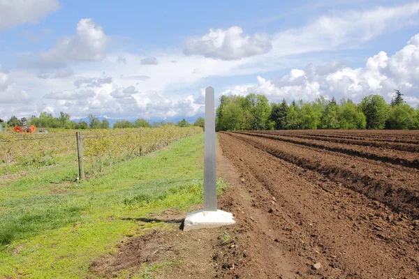 Terres agricoles d'Amérique du Nord — Photo