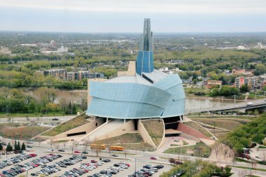 Human Rights Museum in Winnipeg clipart