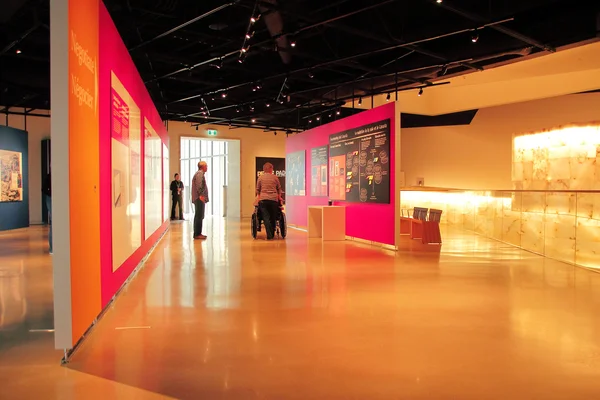 Intérieur du Musée des droits de la personne de Winnipeg — Photo