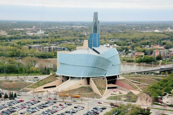 Human Rights Museum in Winnipeg — Stock Photo, Image