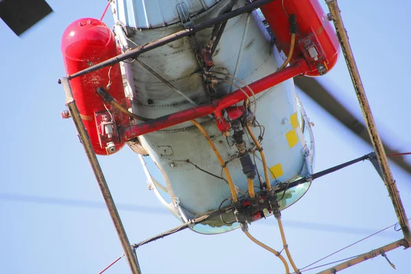 The Underside of a  Crop Duster — Stock Photo, Image