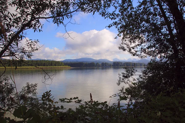 Fraser River in de buurt van missie, Bc — Stockfoto