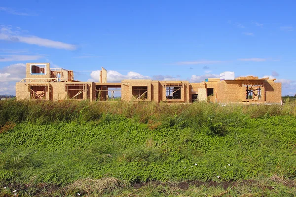 Rural Home Construction — Stock Photo, Image