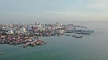 Penang Boğazı ve George Kasabası 'nda İHA