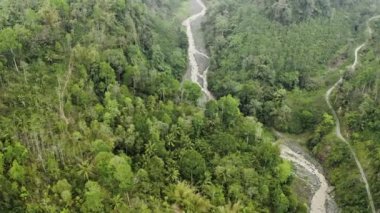 İHA Uçuşu Tumpak Sewu Şelalelerinin Çekimi