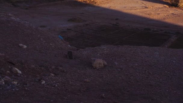 Ait Benhaddou沙漠景观 — 图库视频影像