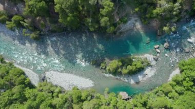 Akan Akıntı Üzerindeki İHA Uçuşu