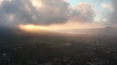 Bali 'de Parlayan Güneşli Tarlalar