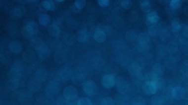 Parıldayan Makro Çekiminden Parlak Mavi Çember Özeti