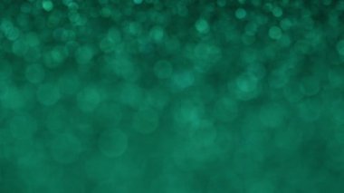 Bokeh ve Pırıltılı Efekt Odaklanamayan Glitters 'ın Bulanık Makro Videosu