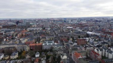 Frederiksberg Şehri üzerinde İHA Uçuşu