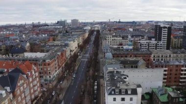 Frederiksberg Bulvarı üzerinde İHA