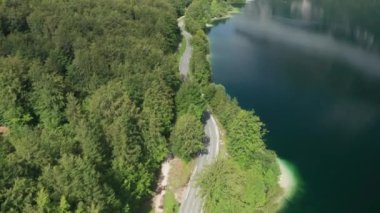 Yoldan İHA Uçuşu Ve Göl Bled