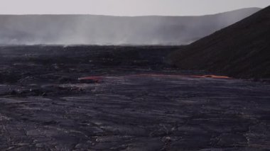 Fagradalsfall Volkanı 'ndan Lav Fışkırması