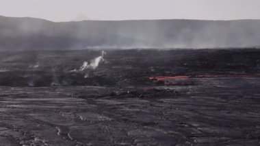 Fagradalsfall Volkanı 'ndan Lav Fışkırması