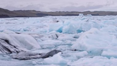 Elmas Sahili, İzlanda 'da buz