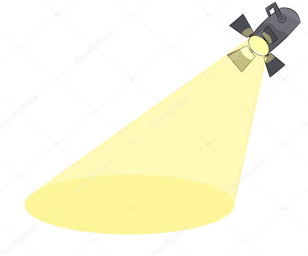 空白のステージに投影漫画スポット ライト Stock Vector by ©NitroxElMares 110929904