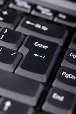 bir dizüstü bilgisayar klavye closeup