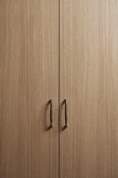 the wood wardrobe