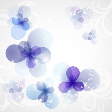 çiçekli kart. arka plan ile orkide.