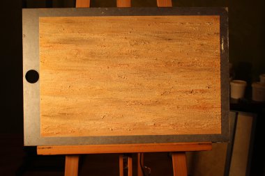 dekoratif duvar. Sıva doku