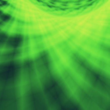 Yeşil doğa illüstrasyon soyut modern tasarım