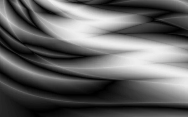 シルバー ウェーブ抽象的な灰色の壁紙デザイン — ストック写真