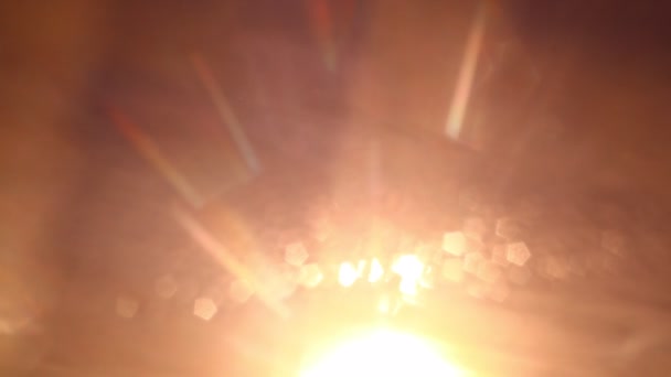 阳光艺术金光闪闪的一天视频 — 图库视频影像