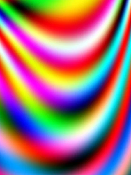 カラー背景波曲線図 — ストック写真
