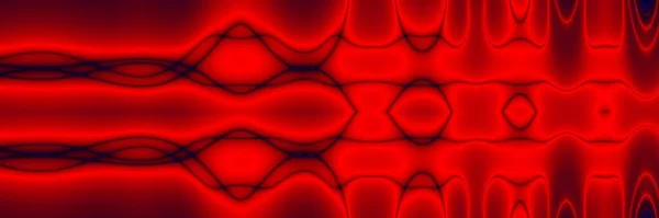 Ornamental Red Art Abstract Wallpaper Design — Stock fotografie