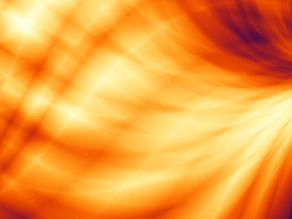 Orange abstrakt golden fin design — Stockfoto