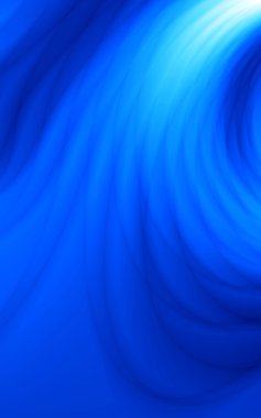 Dalga okyanus görüntü neon mavi tasarım