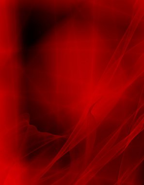 Soyut kırmızı akışı illüstrasyon tasarım duman