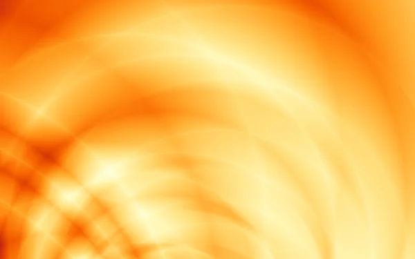 Sonniges abstraktes gelb orange Flow Design — Stockfoto
