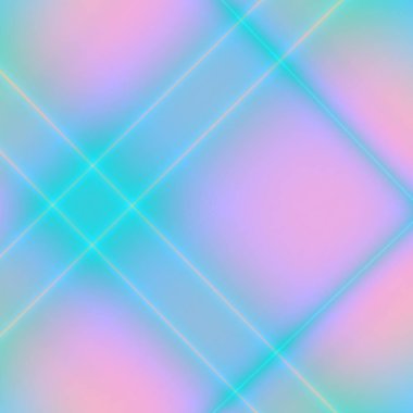 Holografik çizgi resimleme pastel renk arkaplanı