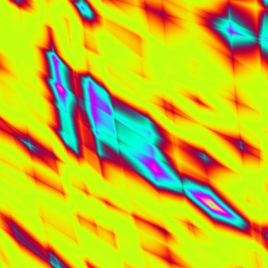 Çılgın eğlenceli soyut renkli sanat afişi tasarımı