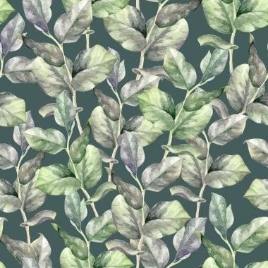 Çiçekli suluboya el rengarenk, parlak, pürüzsüz desen çizmiş.