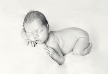 Yeni doğmuş bir hafta eski