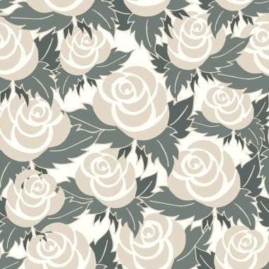 Güzel suluboya çiçekli desen