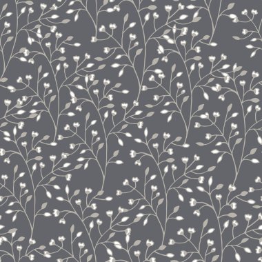 Zarif çiçek desenli.