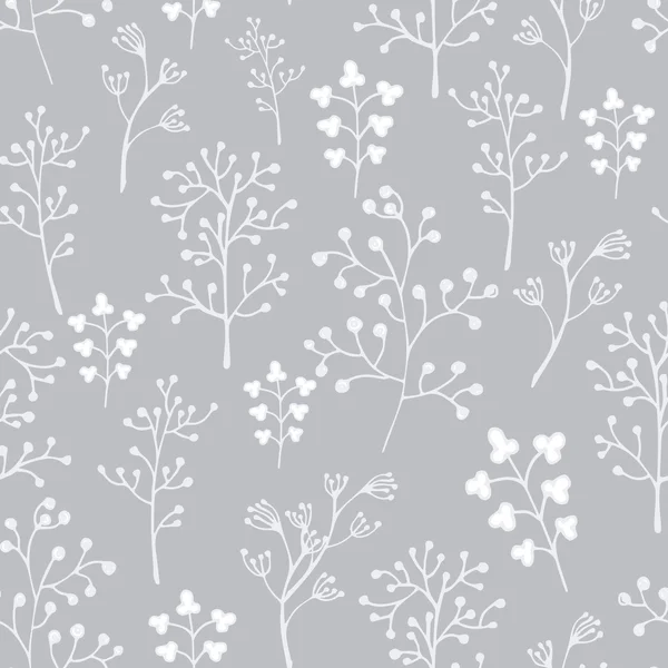 Élégant motif floral sans couture — Image vectorielle