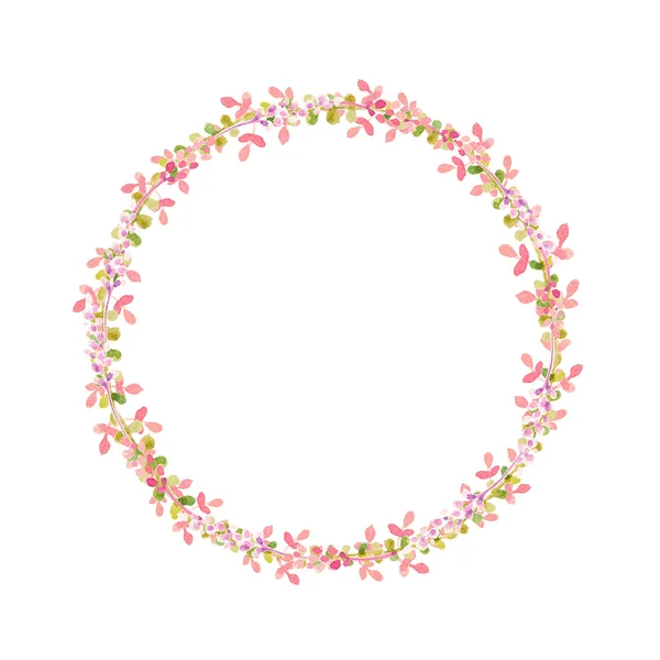  Suluboya çiçek çelenk el çekilmiş