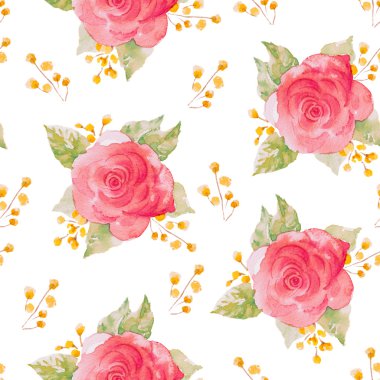 Renkli çiçek desenli.