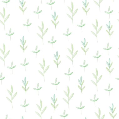 Suluboya çiçek deseni