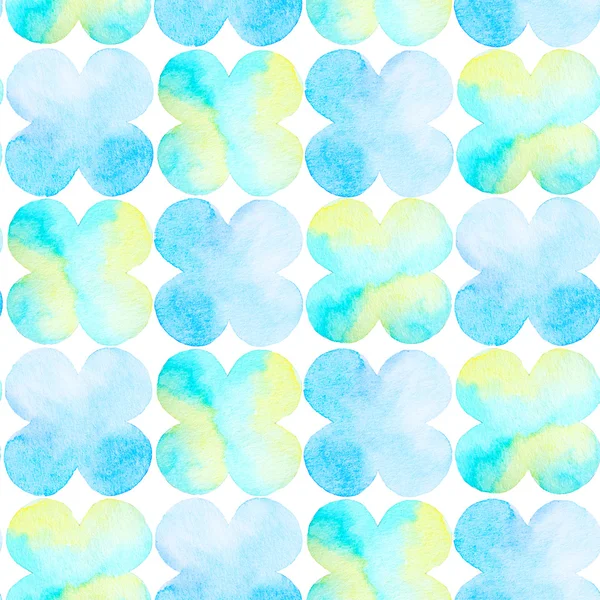 抽象的なカラフルな水彩シームレスなパターン — ストック写真