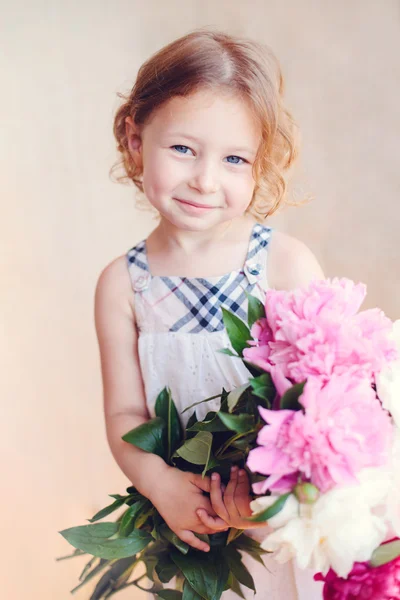 Portrait of adorable little girl — Stock Photo, Image