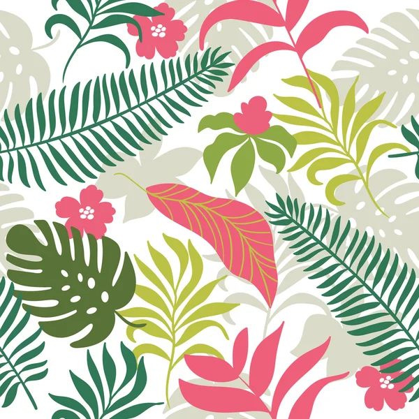 Floral pattern background. — Stock Vector